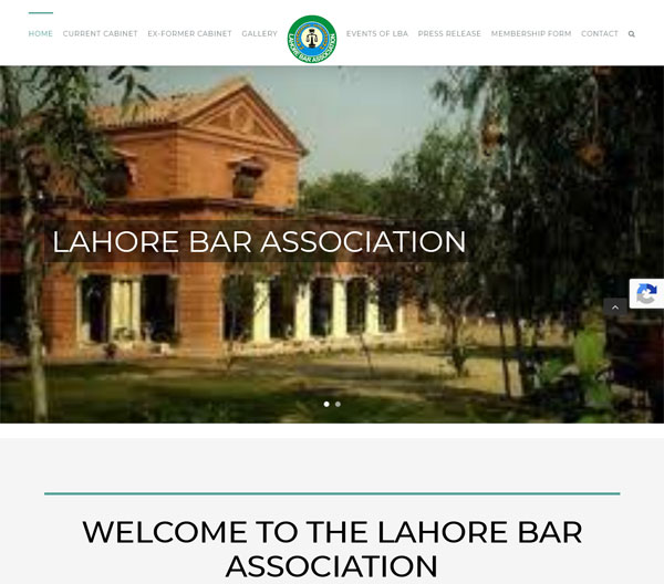 GCW Lahore Bar Association Cabinet